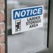 Signmission Ladder Storage Area Sign With Symbol, 14 in W x Rectangle, Vinyl Decal OS-2PACK-NS-D-1014-L-13945 - alternate 3